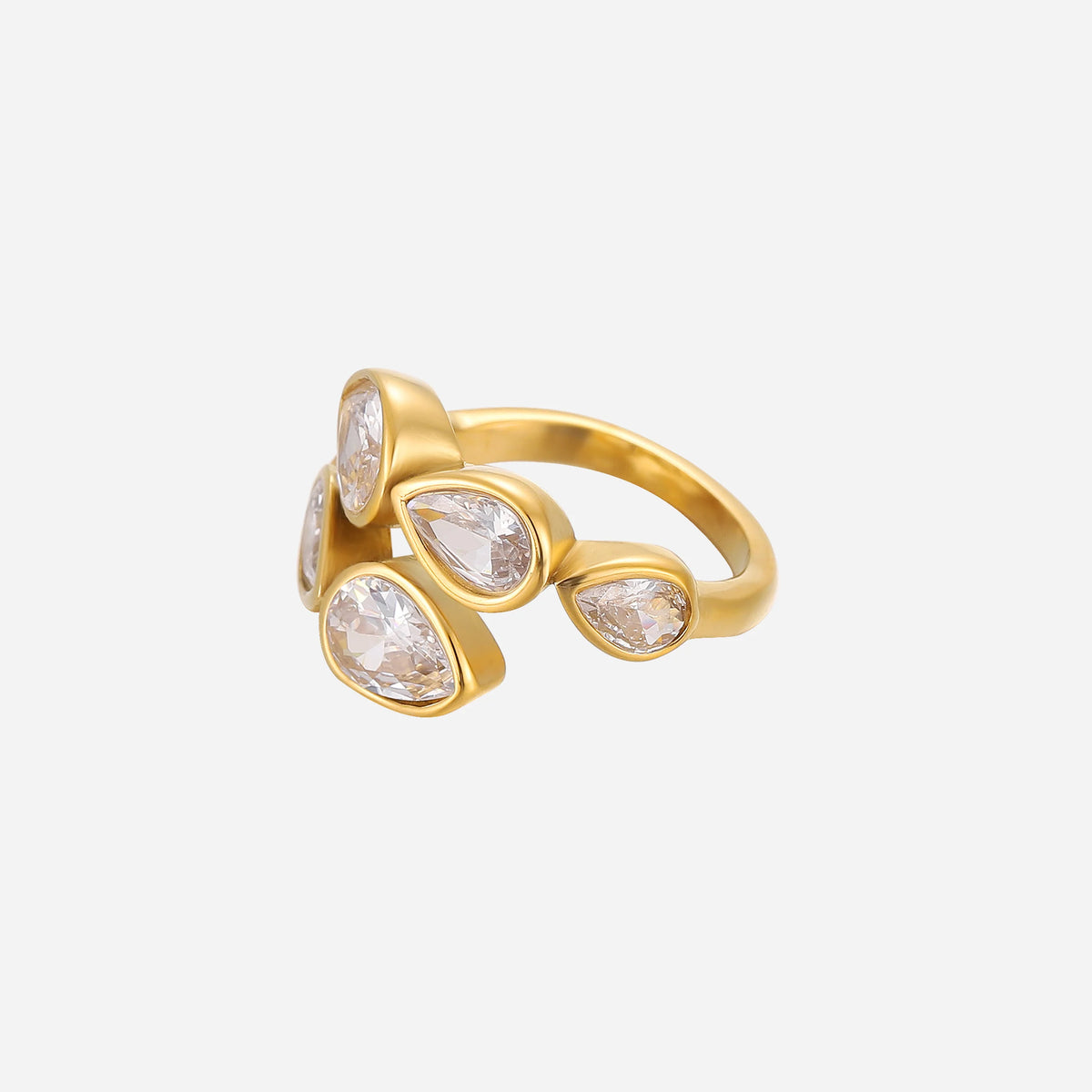 The Aurelia Teardrop Ring
