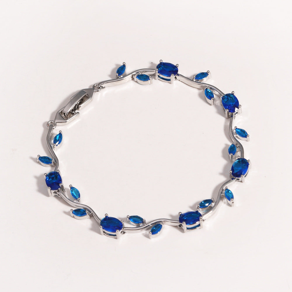 Enchanted Tulip Crystal Bracelet