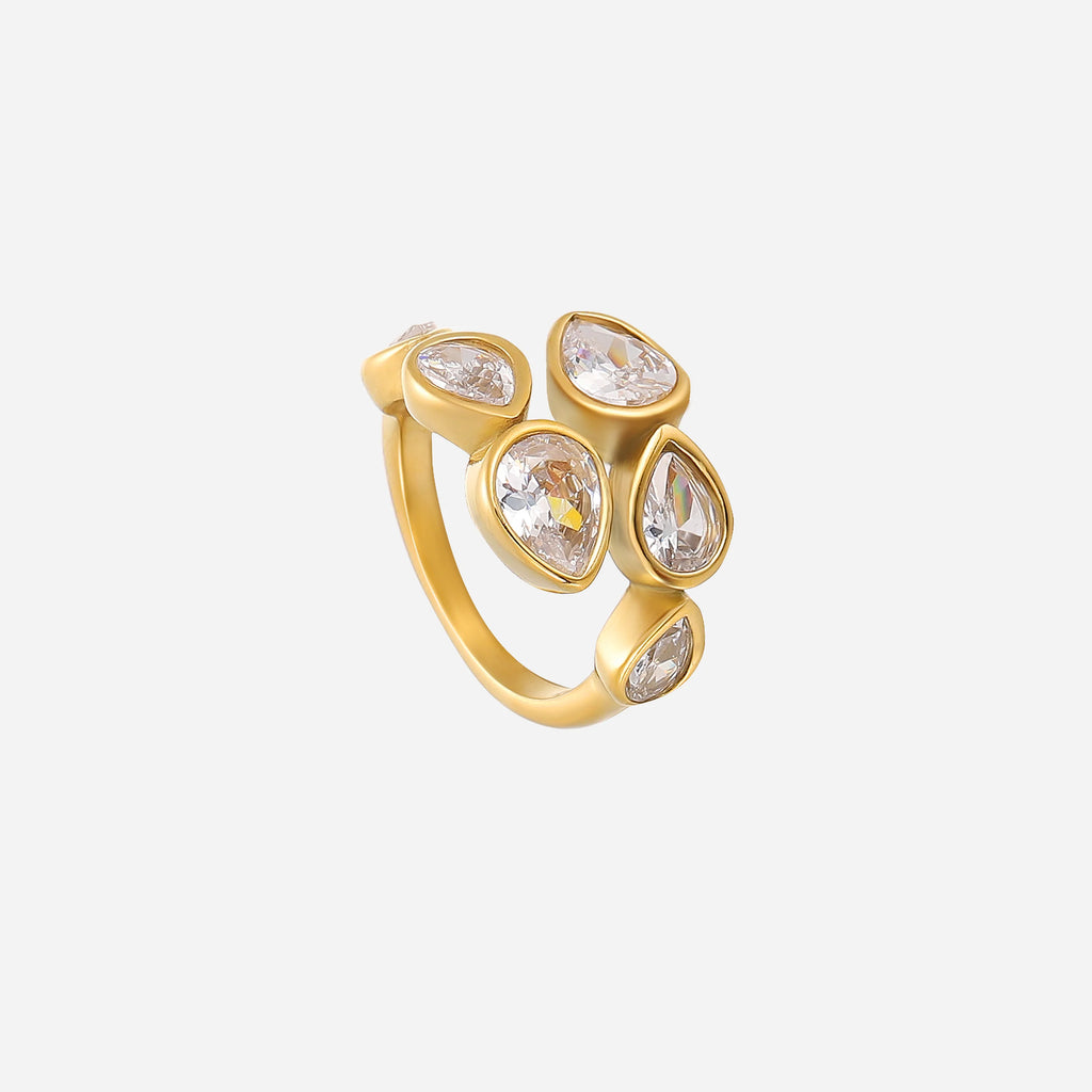 The Aurelia Teardrop Ring