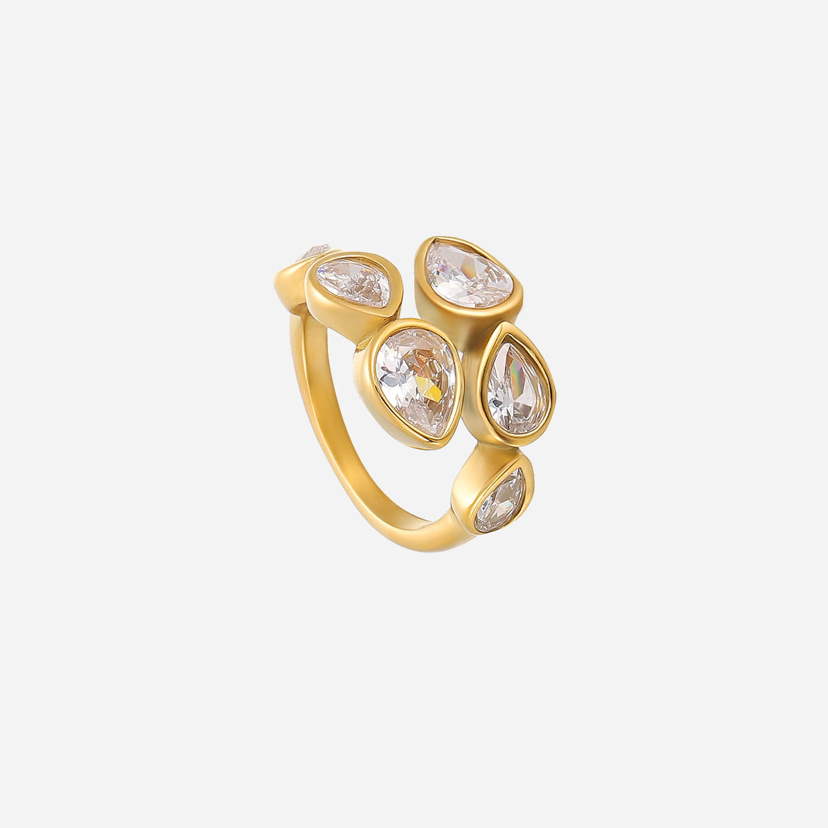 The Aurelia Teardrop Ring