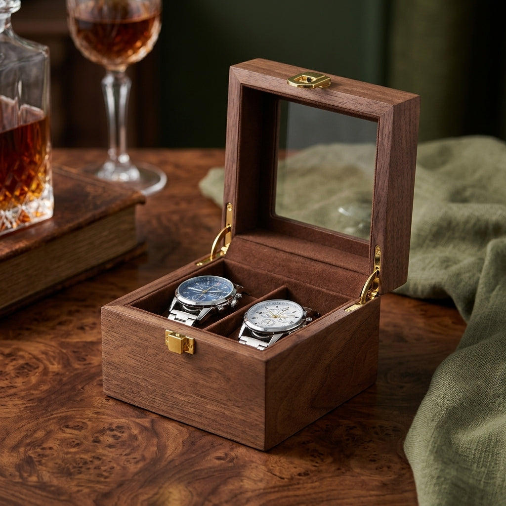 Woden Watch Box 2 pcs