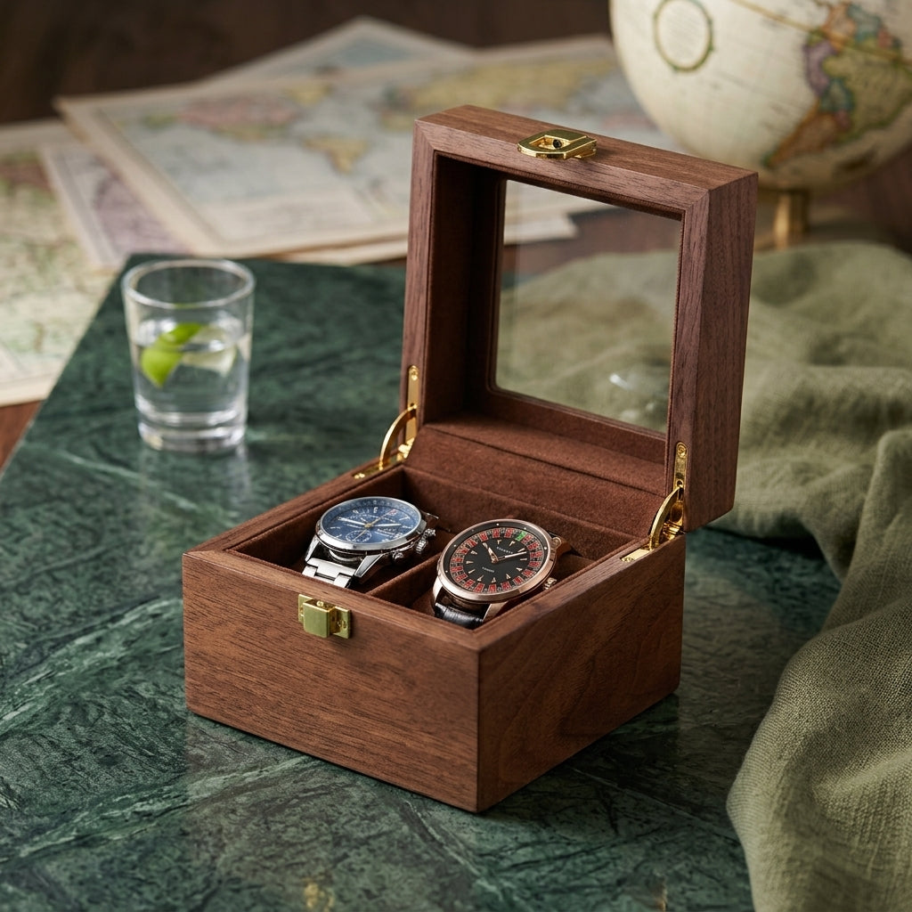 Woden Watch Box 2 pcs