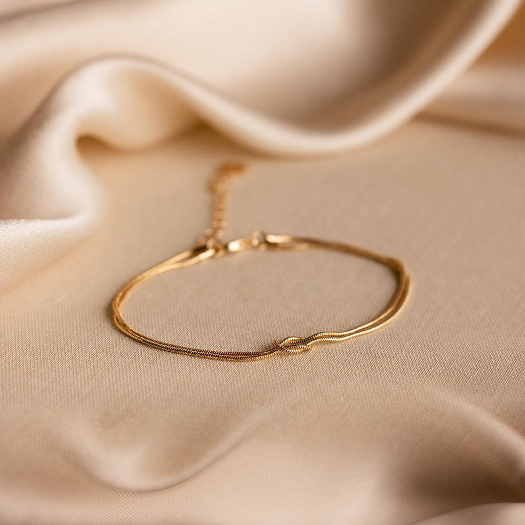 Love Knot Infinity Bracelet