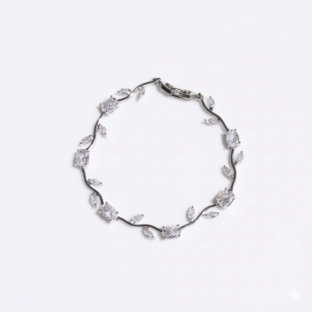Enchanted Tulip Crystal Bracelet