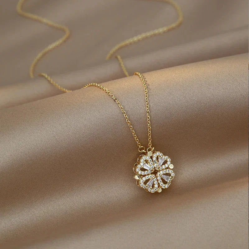 The Amora Lucky Clover Locket